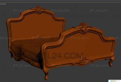 Спинки кроватей (SK_0181) 3D модель для ЧПУ станка